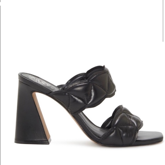 Vince Camuto Renneya Two-Piece Quilted Sandals - Picture 2 of 5